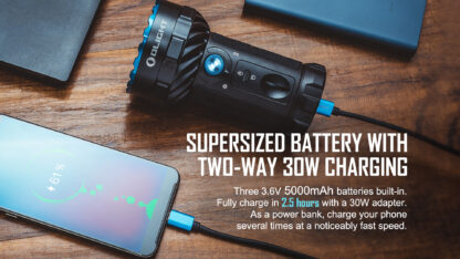 Olight Marauder 2 Rechargeable 14000 Lumen Searchlight - 800 Metres - Image 6