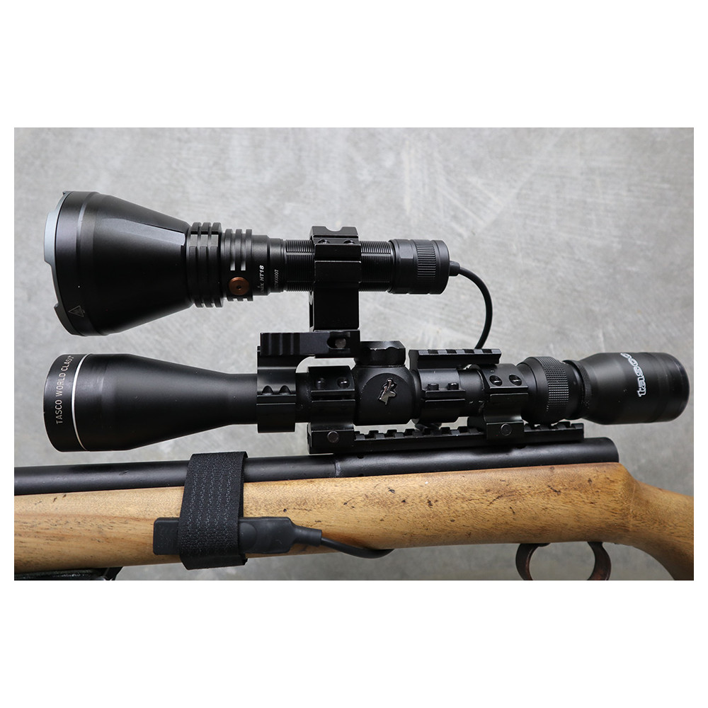 Fenix HT18 Hunting Flashlight Rifle Kit 1500 lumens - 925m Distance