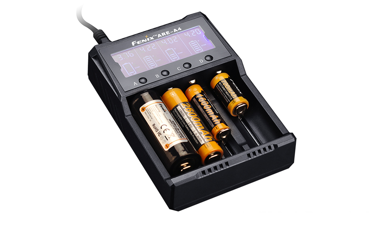 Fenix ARE-A4 Smart Four-Channel Battery Charger