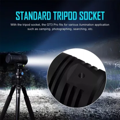 Lumintop GT3 Pro Rechargeable 27,000 Lumen Flashlight - 707 Metres - Image 10