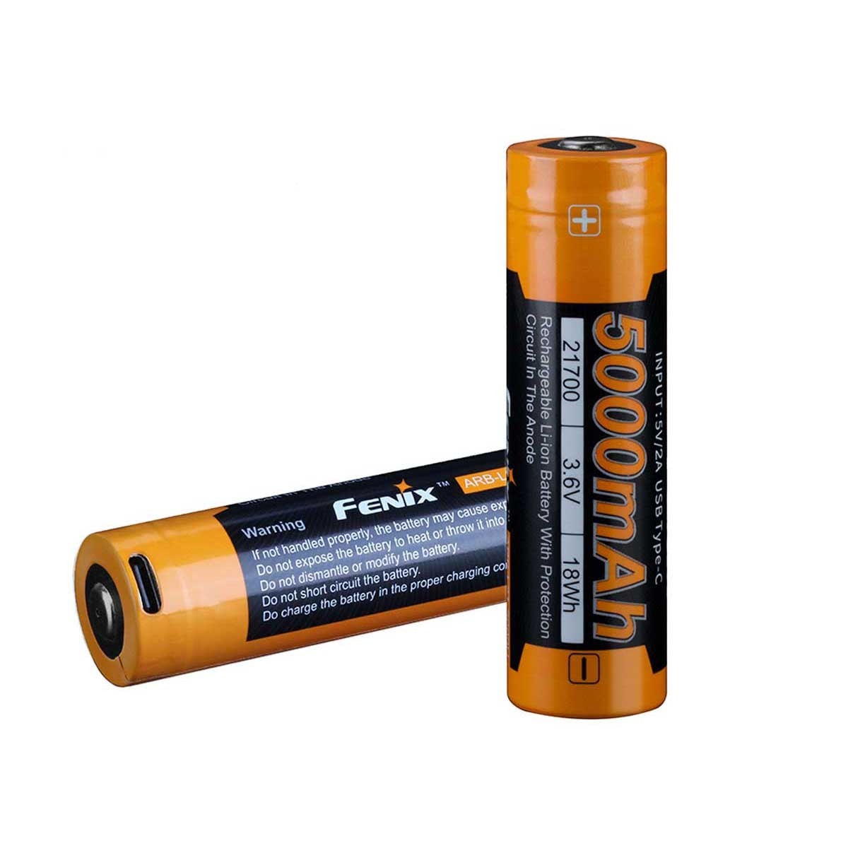 Fenix 21700 Li-ion Battery ARB-L21-5000U (USB-C Rechargeable)