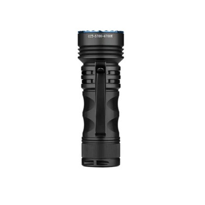 Olight Seeker 4 Mini Rechargeable Torch with 1200 Lumen Cool White Light and 365nm UV Light (Black) - Image 19