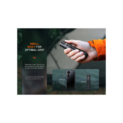 Fenix E35R Rechargeable 3100 Lumen Pocket Torch - 260 Metres - Image 5
