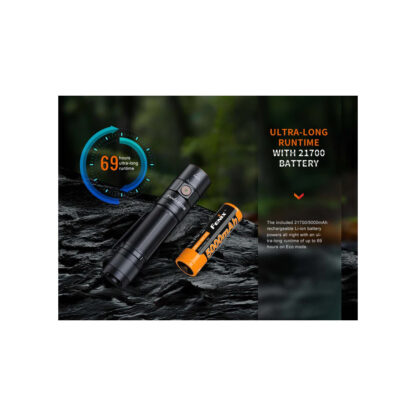 Fenix E35R Rechargeable 3100 Lumen Pocket Torch - 260 Metres - Image 8