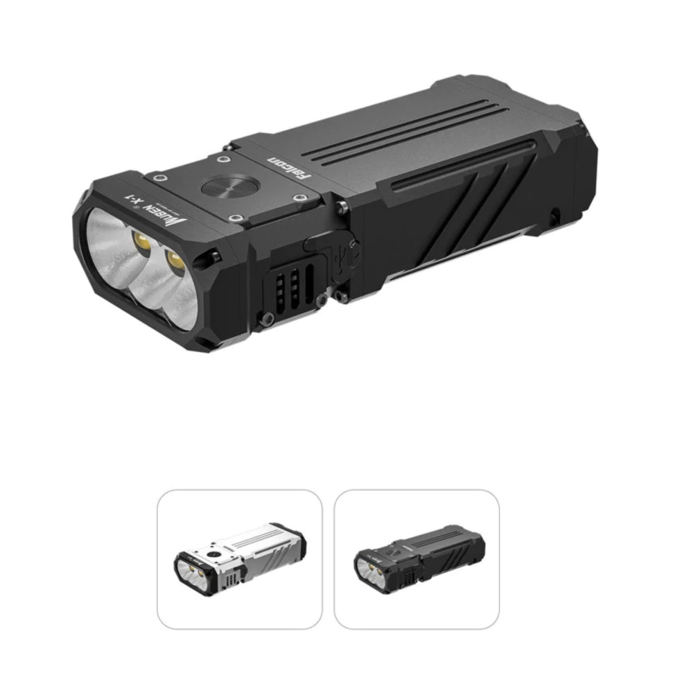 Wuben X-1 Falcon 12,000 Lumen Rechargeable Torch