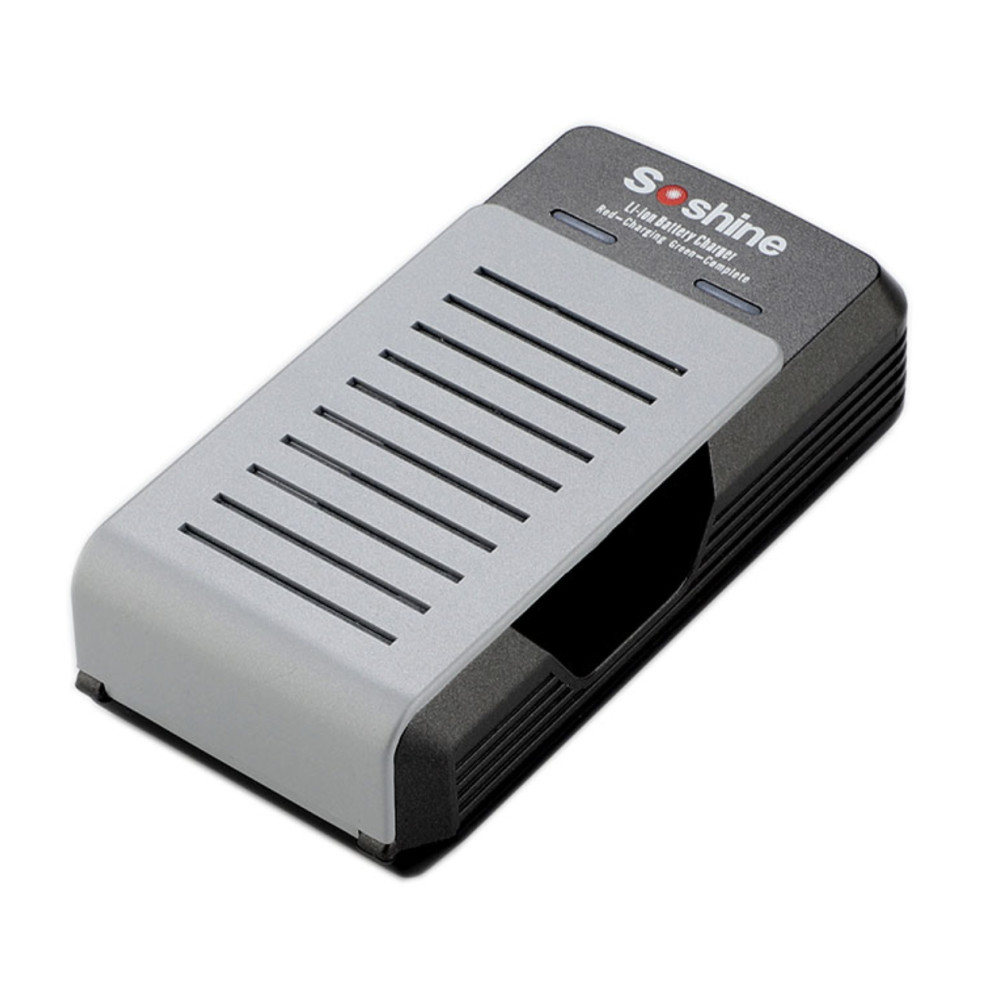 Soshine SC-S2 Battery Charger (2-Bay)