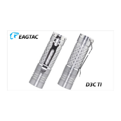 Eagtac D3C Ti 800 Lumen Titanium Pocket Torch - 128 Metres - Image 8