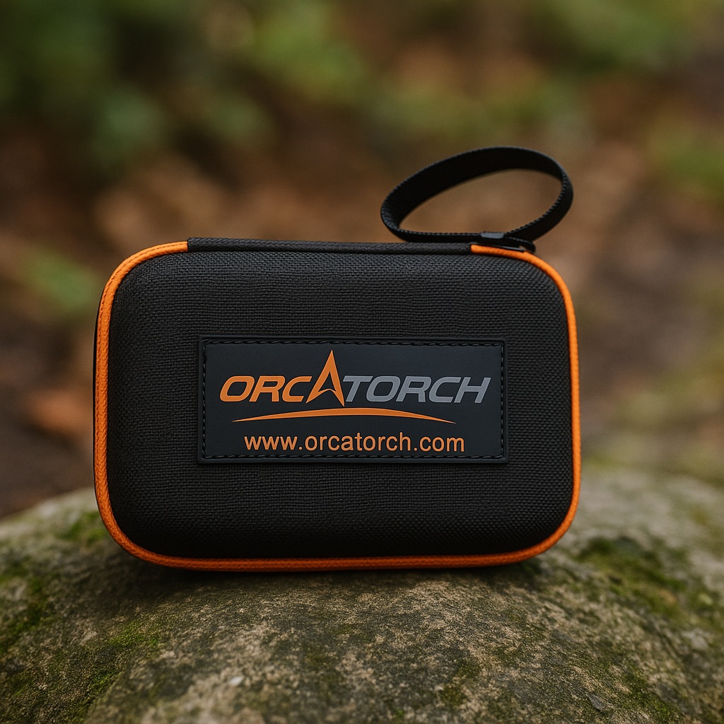 OrcaTorch D560 Mini Backup 700 Lumen Dive Torch - 134 Metres (Red)