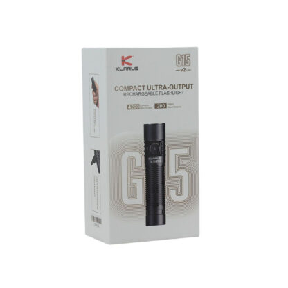 Klarus G15 v2 Compact Rechargeable 4200 Lumen Torch - 200 Metres - Image 19