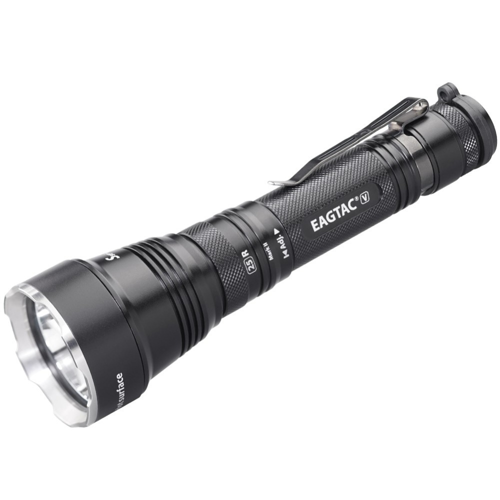 Eagtac S25V Rechargeable 1200 Lumen Flashlight - 664 Metres