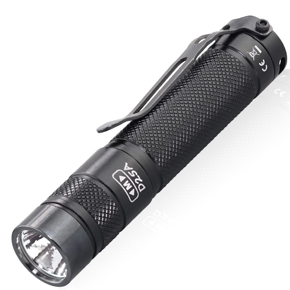 Eagtac D25A Clicky MKII 405 Lumen Flashlight (CREE XM-L2 LED, 69 Metres)
