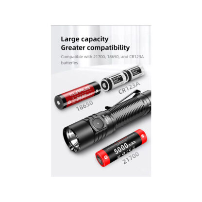 Klarus G15 v2 Compact Rechargeable 4200 Lumen Torch - 200 Metres - Image 12