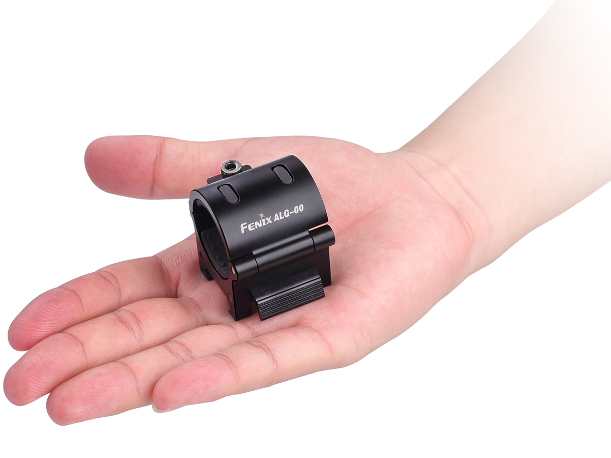 Fenix ALG-00 Adjustable Rail Mount Flashlight Ring (22.5-26mm Adjustable Diameter)