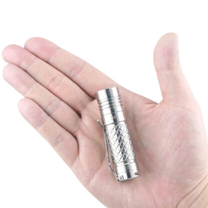 Eagtac D3C Ti 800 Lumen Titanium Pocket Torch - 128 Metres - Image 2