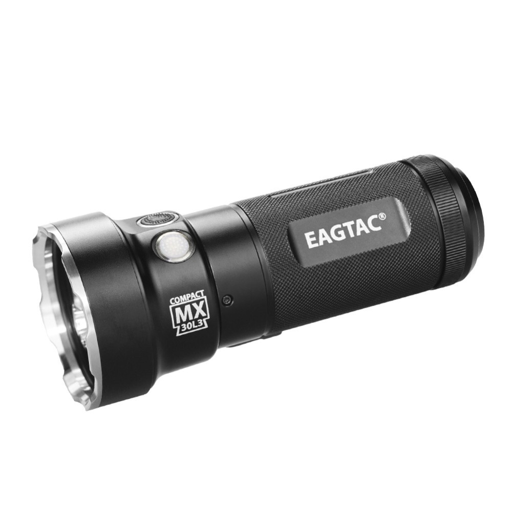 Eagtac MX30L3-C Rechargeable Compact Ultraviolet Torch (6x 365nm UV LED)