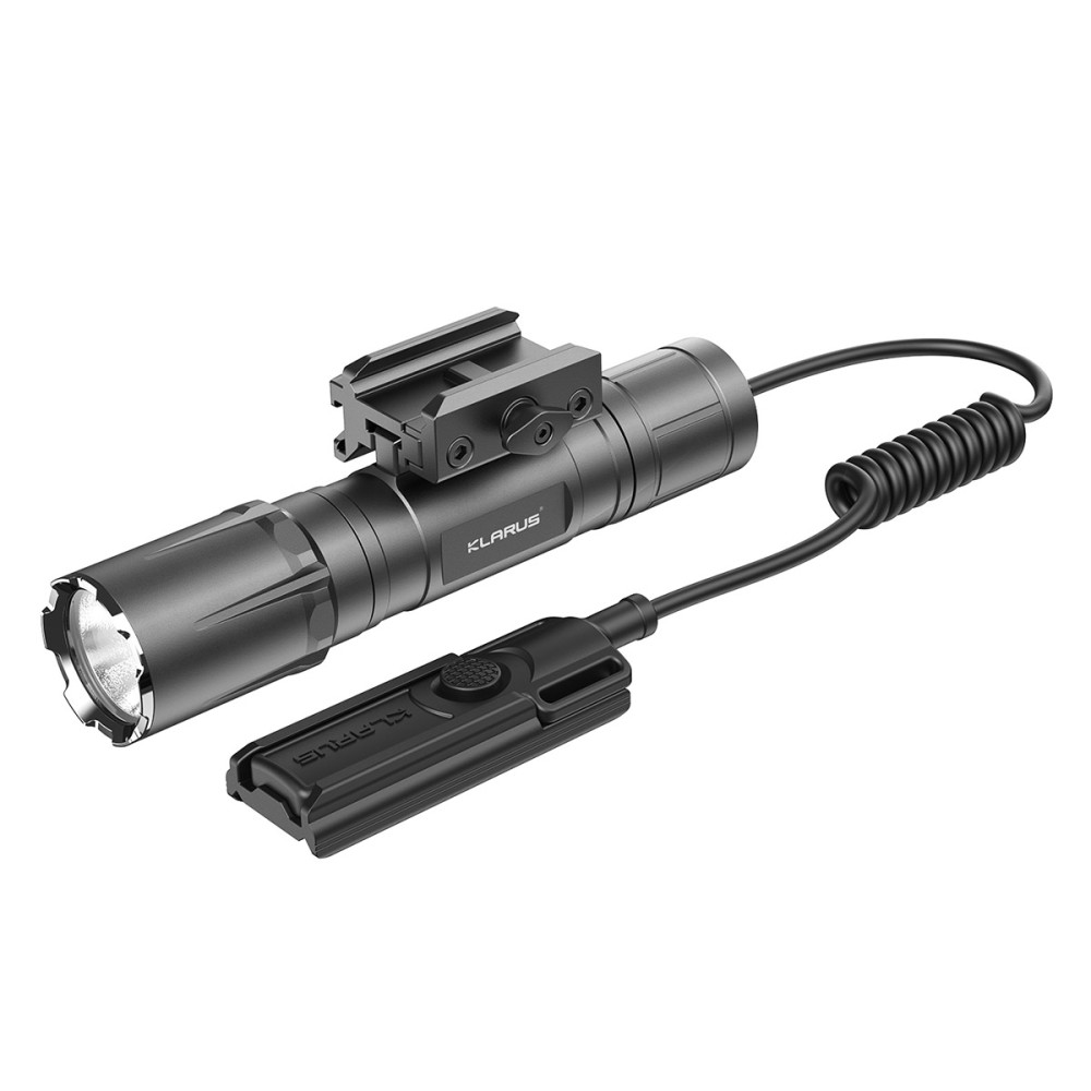 Klarus GL4 Rechargeable 3300 Lumen Rail Mount Torch - 370 Metres