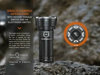 Fenix LR40R V2.0 USB-C Rechargeable 15000 Lumen Searchlight - 900 Metres - Image 6
