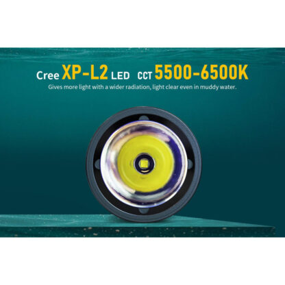XTAR DS1 Magnetic Slide Switch Diving Torch Set - 1000 Lumens - Image 6
