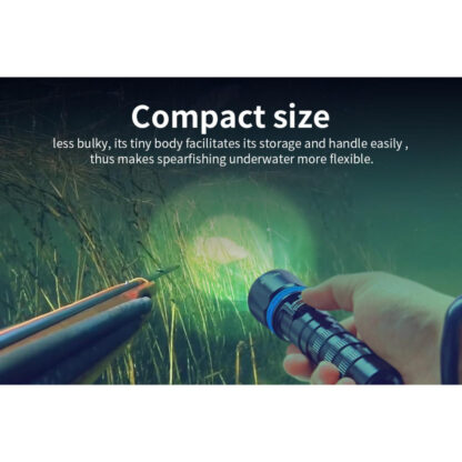 XTAR DS1 Magnetic Slide Switch Diving Torch Set - 1000 Lumens - Image 7