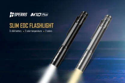 SPERAS M10 PLUS Penlight 6500K Cool White – 250 Lumens, 70m Beam - Image 8