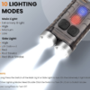SPERAS V3 Rechargeable Multifunctional 900 Lumen Keychain Torch - 100 Metres - Image 9
