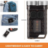 SPERAS V3 Rechargeable Multifunctional 900 Lumen Keychain Torch - 100 Metres - Image 6