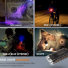 SPERAS V3 Rechargeable Multifunctional 900 Lumen Keychain Torch - 100 Metres - Image 5