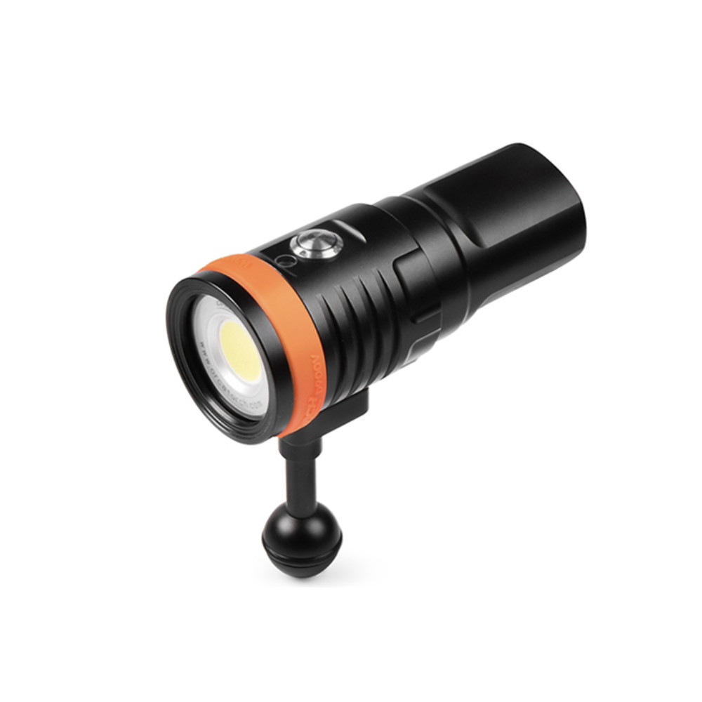 OrcaTorch D910V Rechargeable High CRI 5000 Lumen Videography Dive Torch