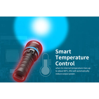 XTAR DS1 Magnetic Slide Switch Diving Torch Set - 1000 Lumens - Image 13