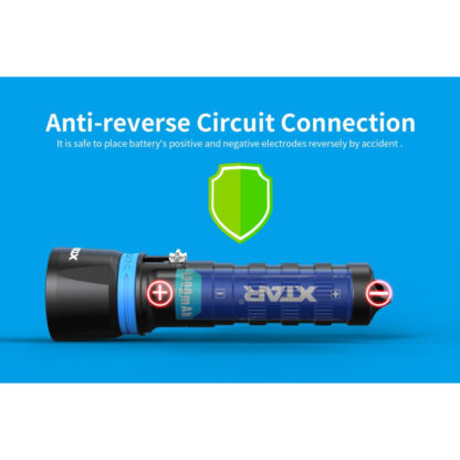 XTAR DS1 Magnetic Slide Switch Diving Torch Set - 1000 Lumens - Image 14