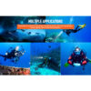 OrcaTorch Mazu TD01 Dive Headtorch - 1200 Lumens, 183 Metres - Image 14
