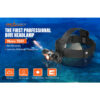 OrcaTorch Mazu TD01 Dive Headtorch - 1200 Lumens, 183 Metres - Image 3