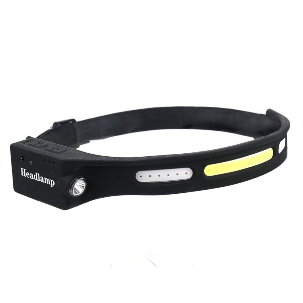 SPERAS B47L-1 Lightweight Rechargeable 500 Lumen Smart Sensor Running Headlamp - 119 Metres