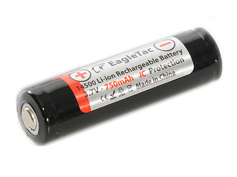 Eagtac 14500 Rechargeable Battery (similar to AA size)