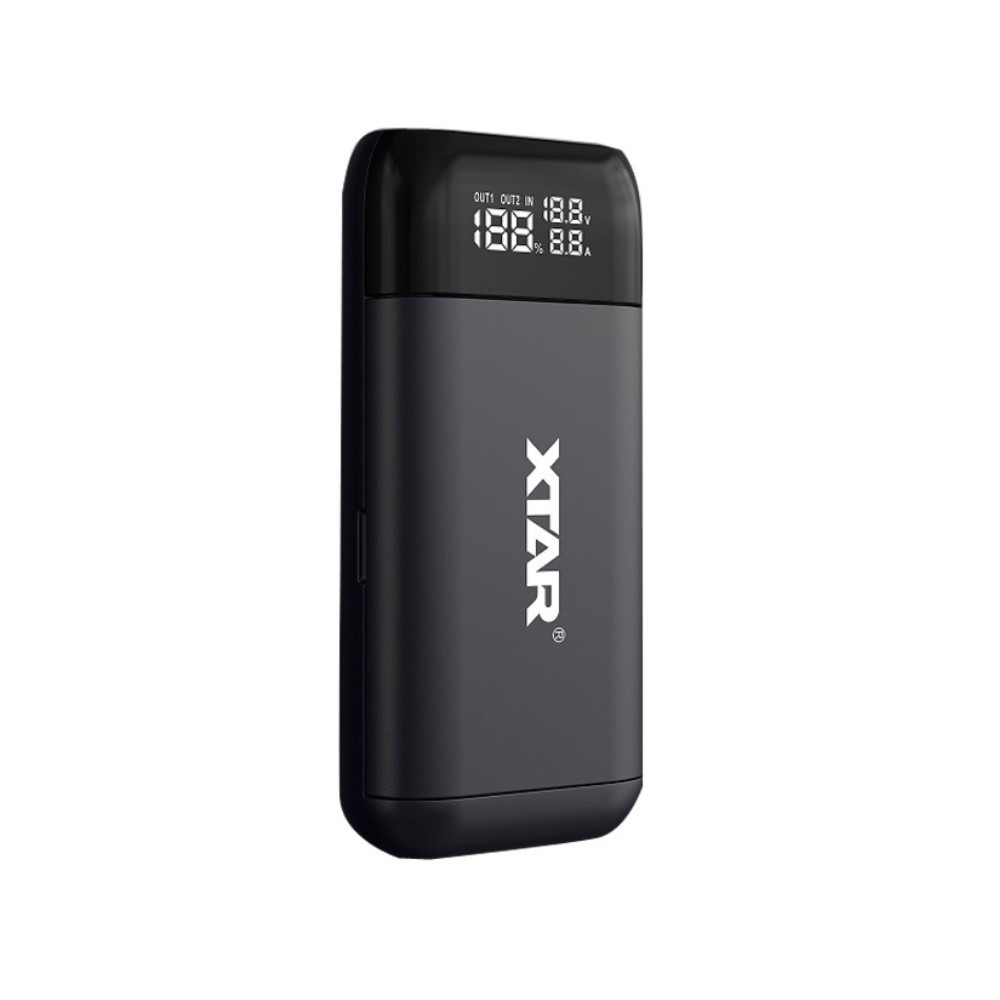 XTAR PB2SL Portable Power Bank and Battery Charger