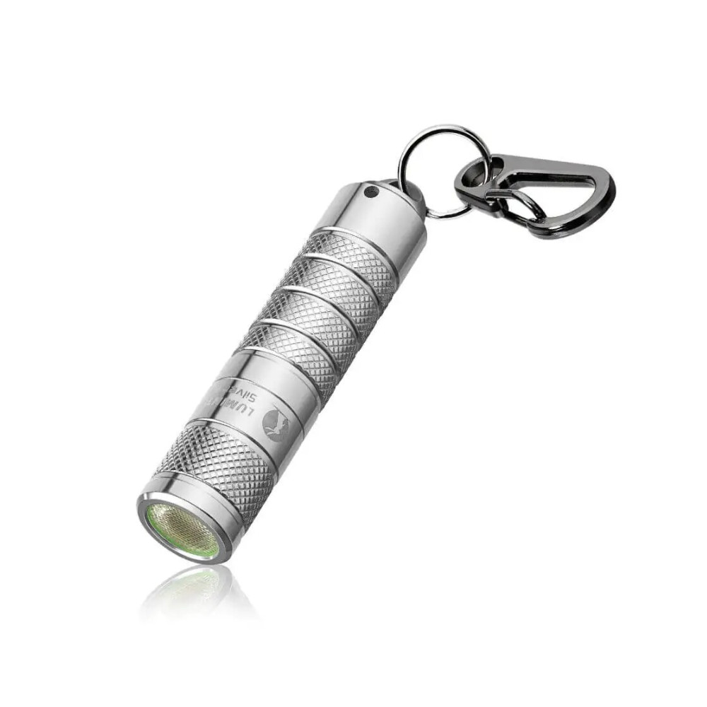 Lumintop Silver Fox 760 Lumen Keychain Light with Magnetic Tailcap, 70 Metres