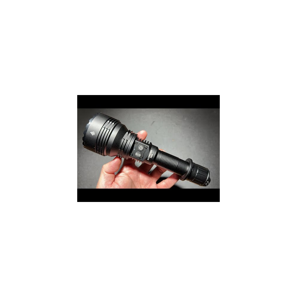 AceBeam W35 LC DEL Zoom Rechargeable LEP Flashlight - 2600 Metres Throw