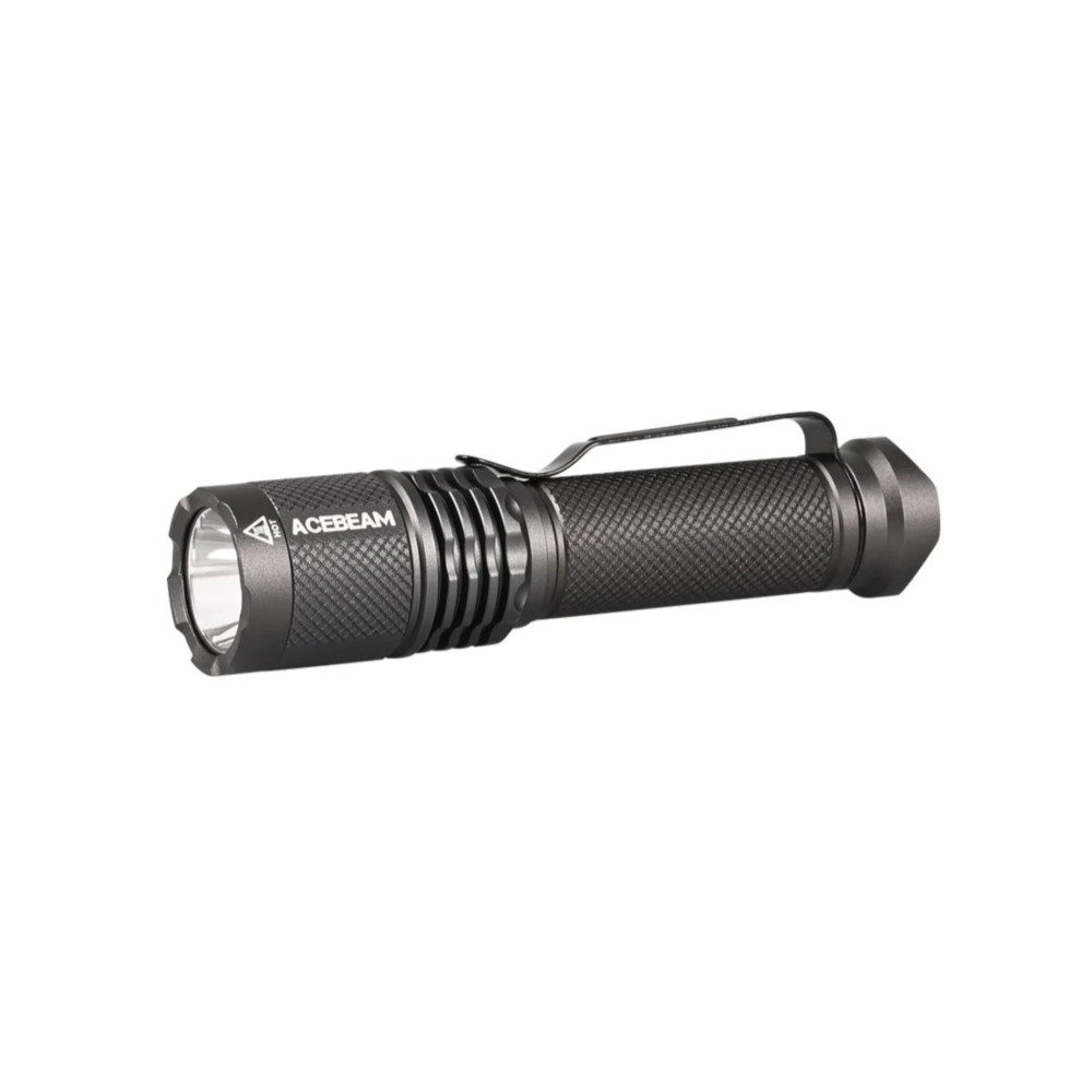 AceBeam TAC AA Pocket 1000 Lumen Flashlight - Black