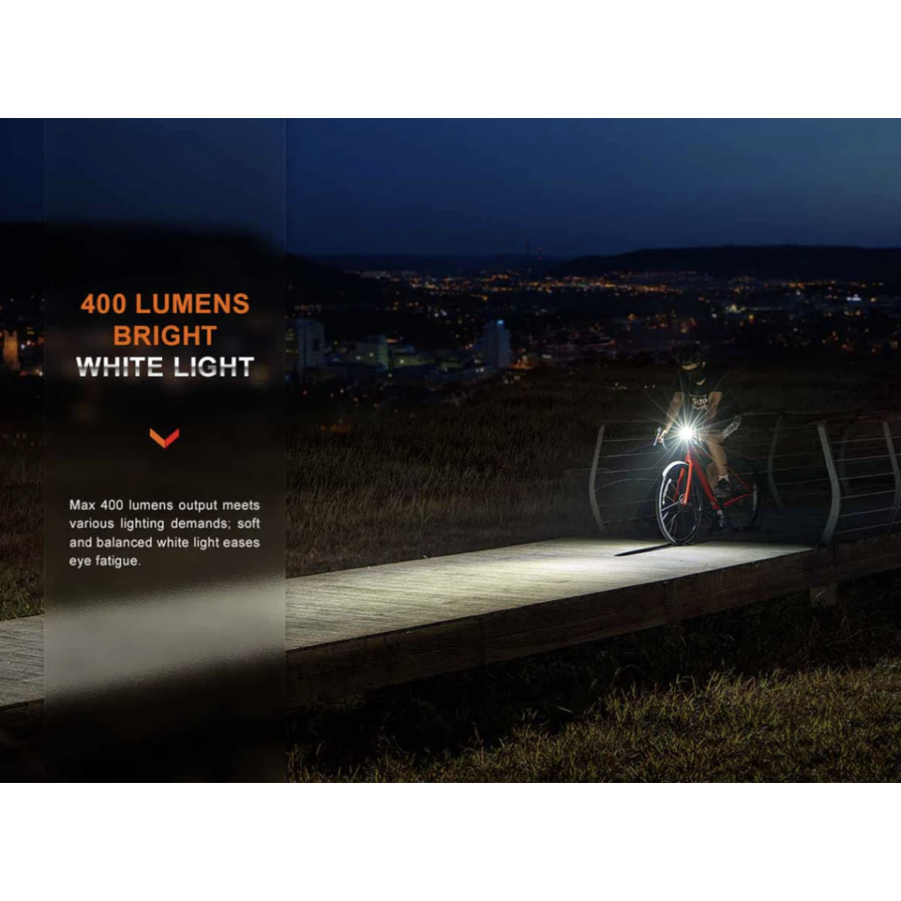 Fenix BC15R Rechargeable 400 Lumen Bike Light