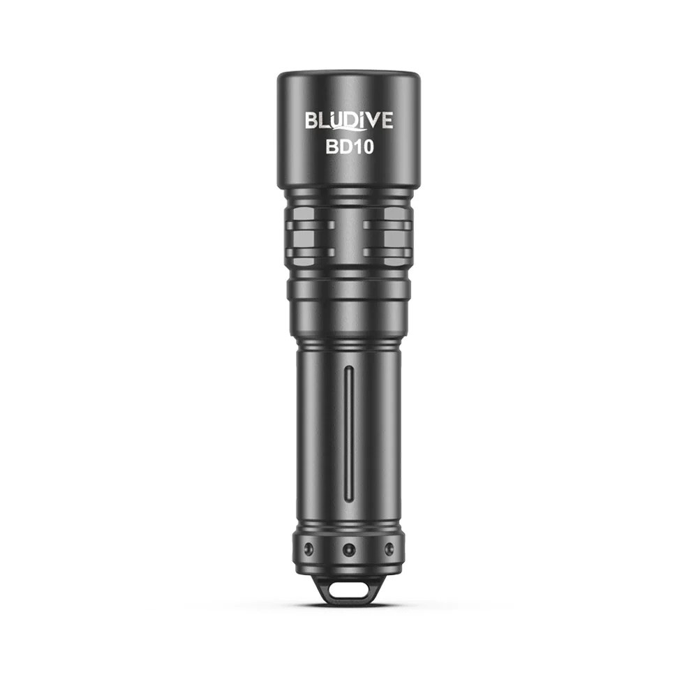 BluDive BD10 1200 Lumen Dive Torch with Rotary Switch - 265 Metres