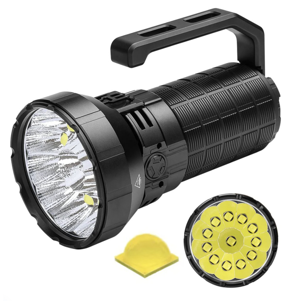 Imalent MS12 Mini-C Rechargeable 65,000 Lumen Searchlight - 1036 Metres