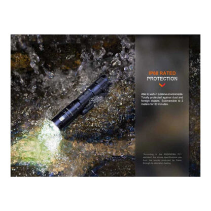 Fenix LD12R Rechargeable EDC 600 Lumen Dual Light Source Flashlight - 186 Metres - Image 9