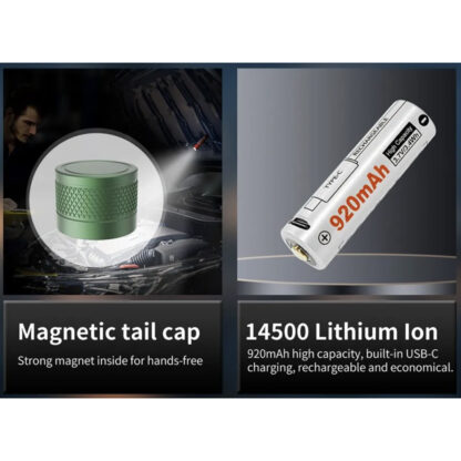 Lumintop TOOL AA 3.0 Set - 900 Lumen Pocket Torch - 138 Metres - Image 11