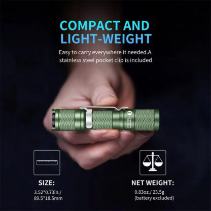 Lumintop TOOL AA 3.0 Set - 900 Lumen Pocket Torch - 138 Metres - Image 2