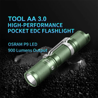 Lumintop TOOL AA 3.0 Set - 900 Lumen Pocket Torch - 138 Metres - Image 3