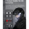 Klarus XT1C Pro Tactical Pocket Torch, 1000 Lumens, with Red Light and Optional Helmet Mount - 200 Metres - Image 7