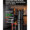 Klarus XT1C Pro Tactical Pocket Torch, 1000 Lumens, with Red Light and Optional Helmet Mount - 200 Metres - Image 9