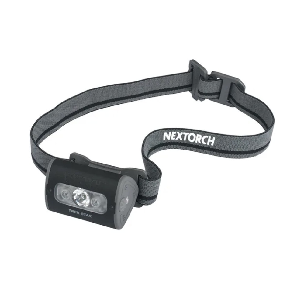 NEXTORCH Trek Star Lightweight 220 Lumen Headlamp with Red Light - 3AAA