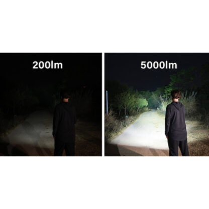 SPERAS U2 Rechargeable 5000 Lumen Flashlight/Bike Light with Power Bank Function - 340 Metres - Image 12