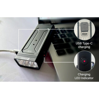 SPERAS U2 Rechargeable 5000 Lumen Flashlight/Bike Light with Power Bank Function - 340 Metres - Image 15